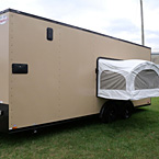 Sahara Tan E-Series Camper Tent Bed Exterior
